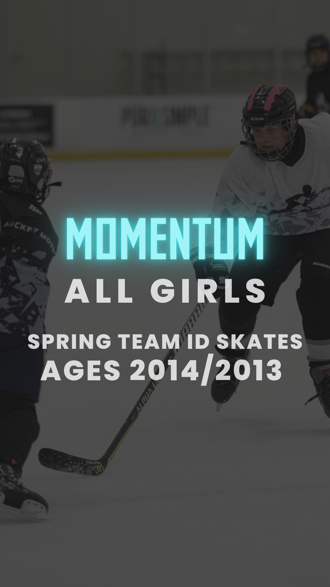 2014/2013 MOMENTUM ALL GIRLS Spring Team ID Skate | Sun Nov 29 | 9am to 10am
