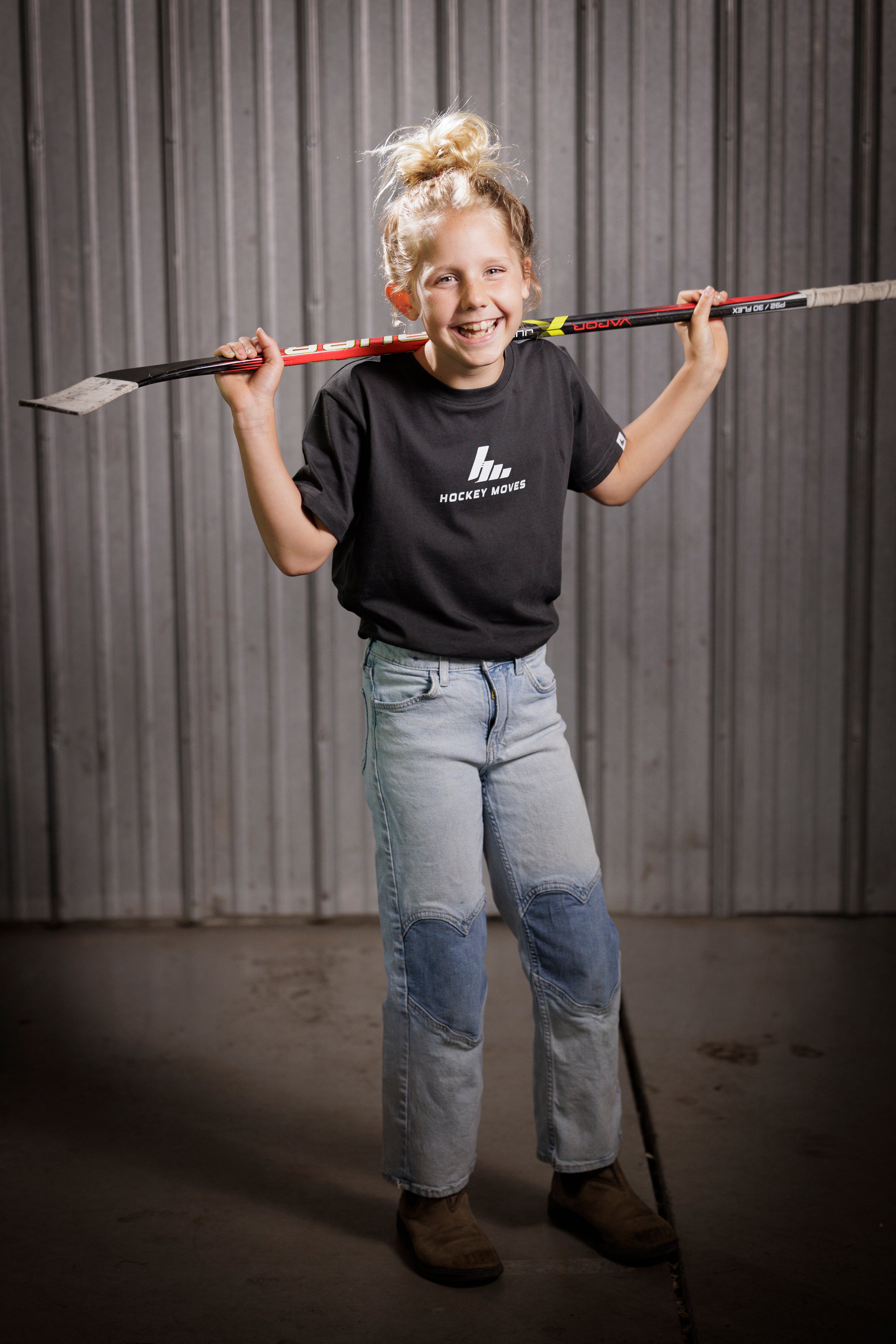 Girls' Hockey Moves Logo Tee | Hockey Moves