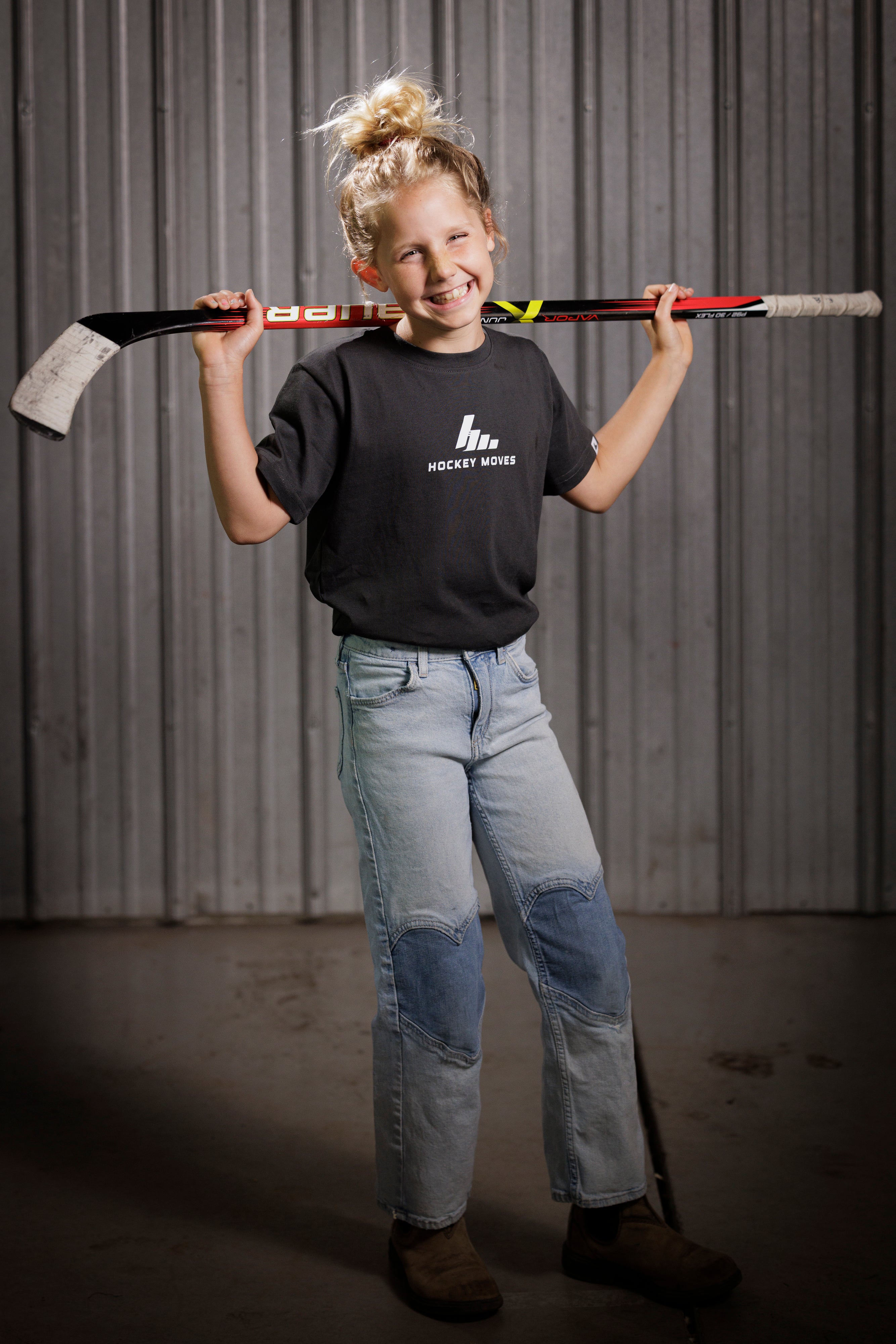 Girls' Hockey Moves Logo Tee | Hockey Moves