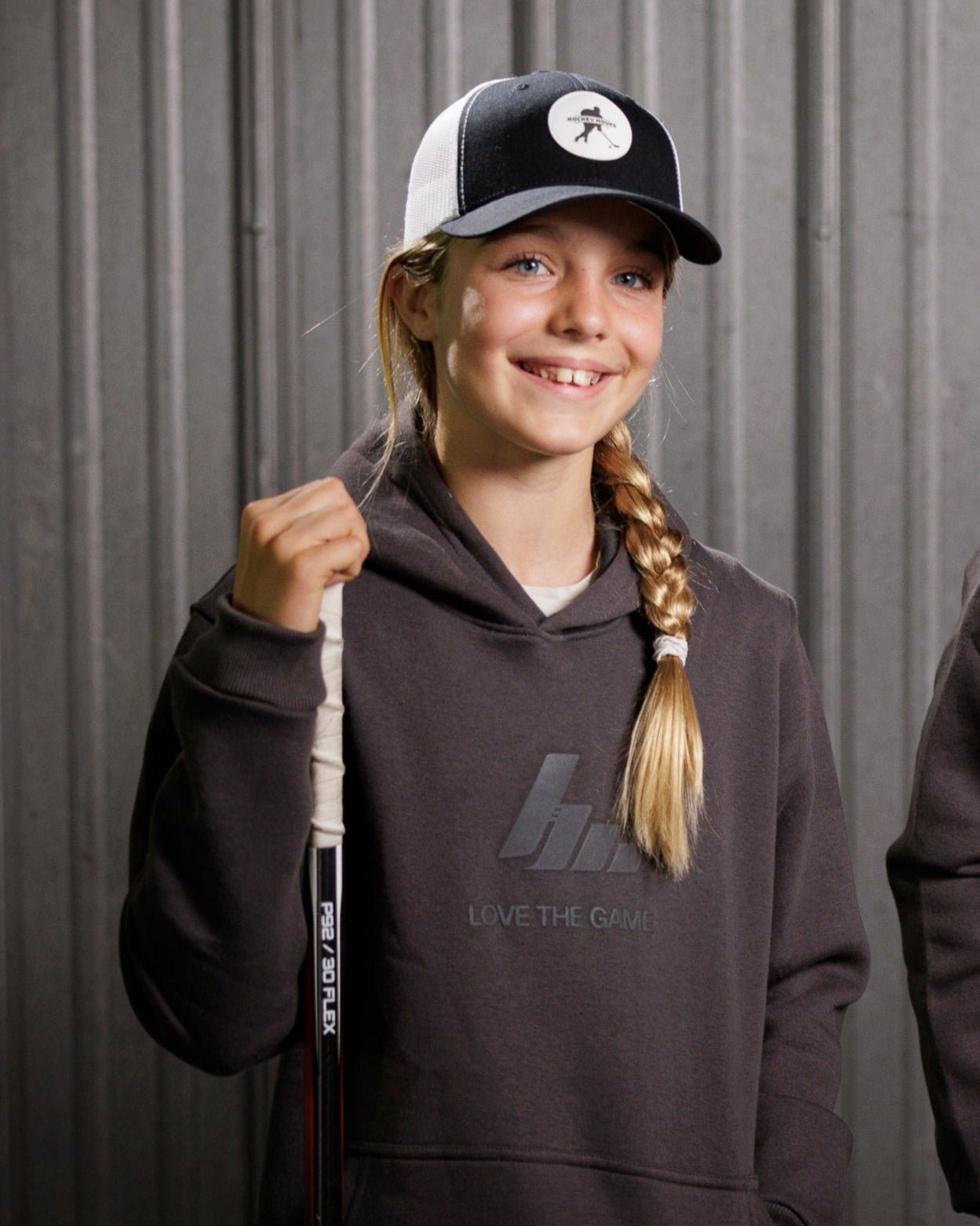 LOVE THE GAME Girl's Hoodie | Hockey Moves - Hockey Moves