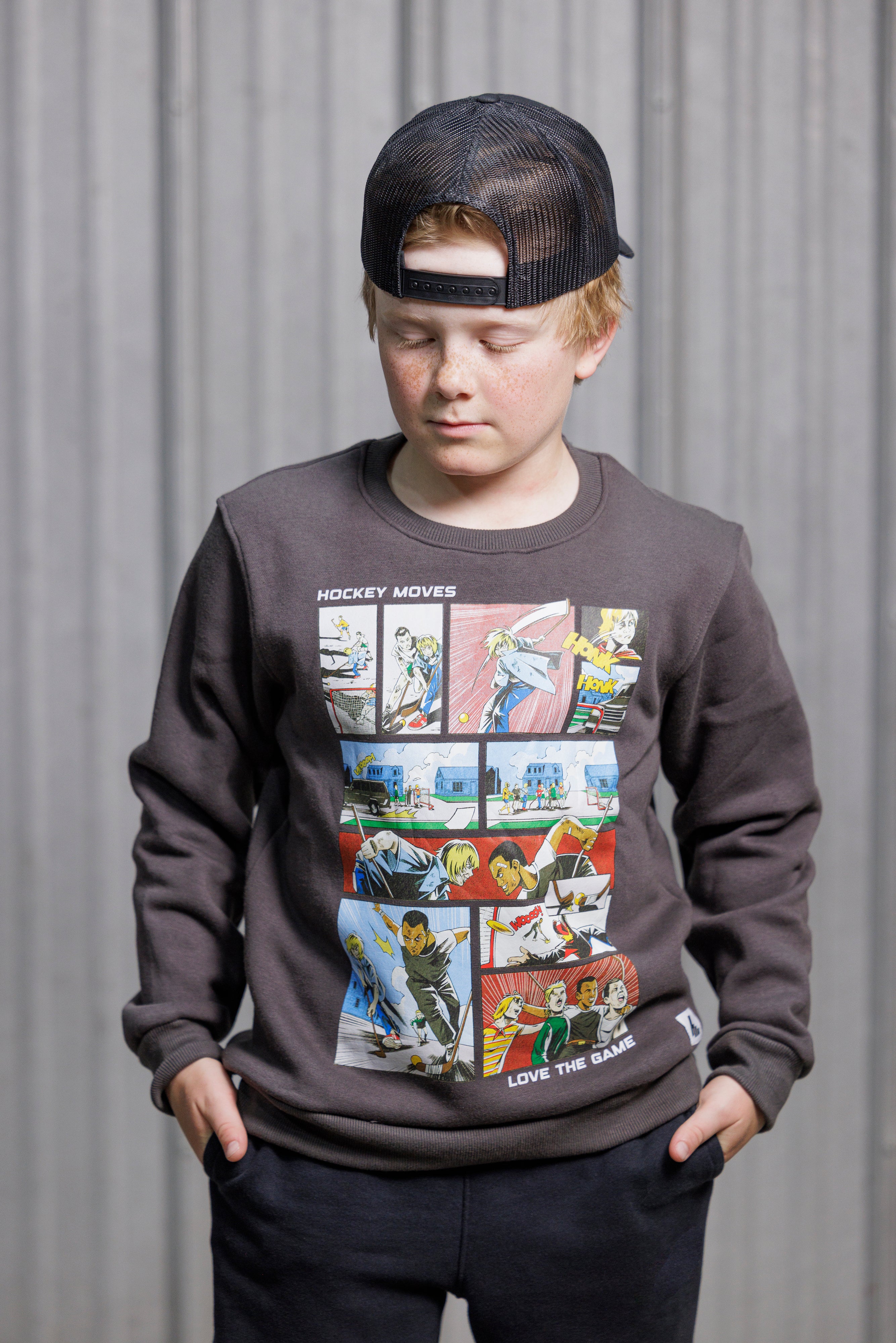 Boy's Street Hockey Long Sleeve | Love The Game | Hockey Moves
