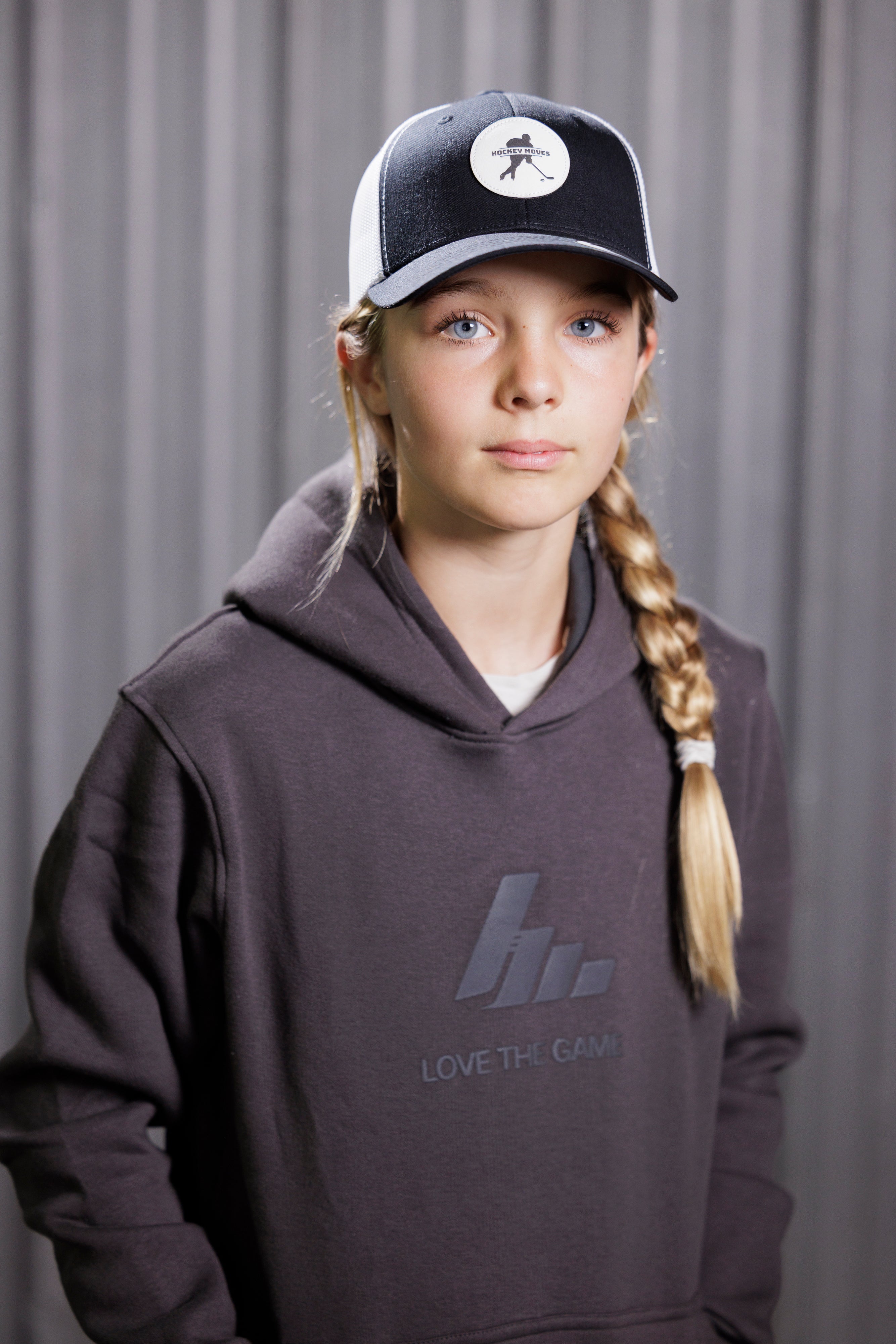 LOVE THE GAME Girl's Hoodie | Hockey Moves
