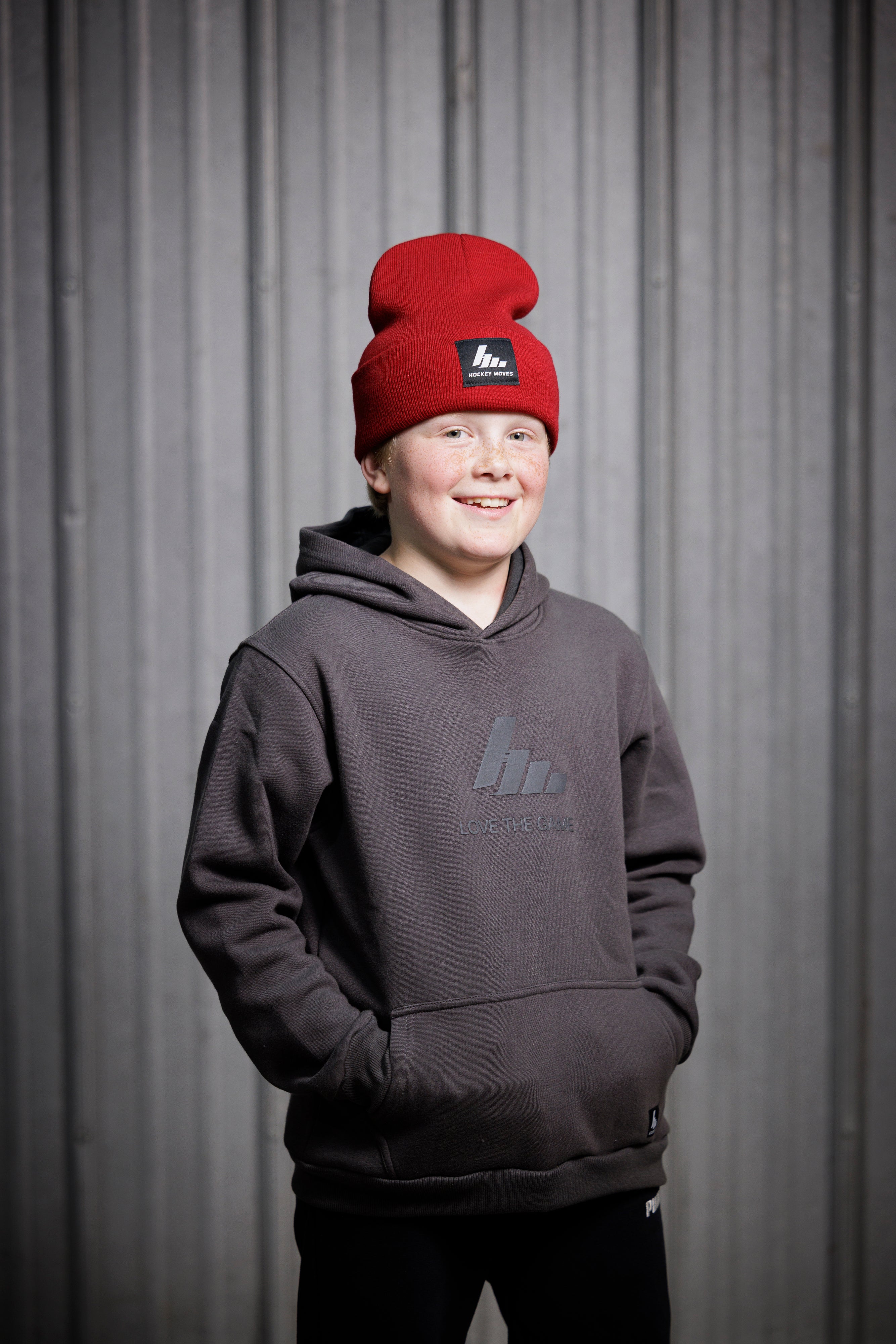LOVE THE GAME Boy's Hoodie | Hockey Moves