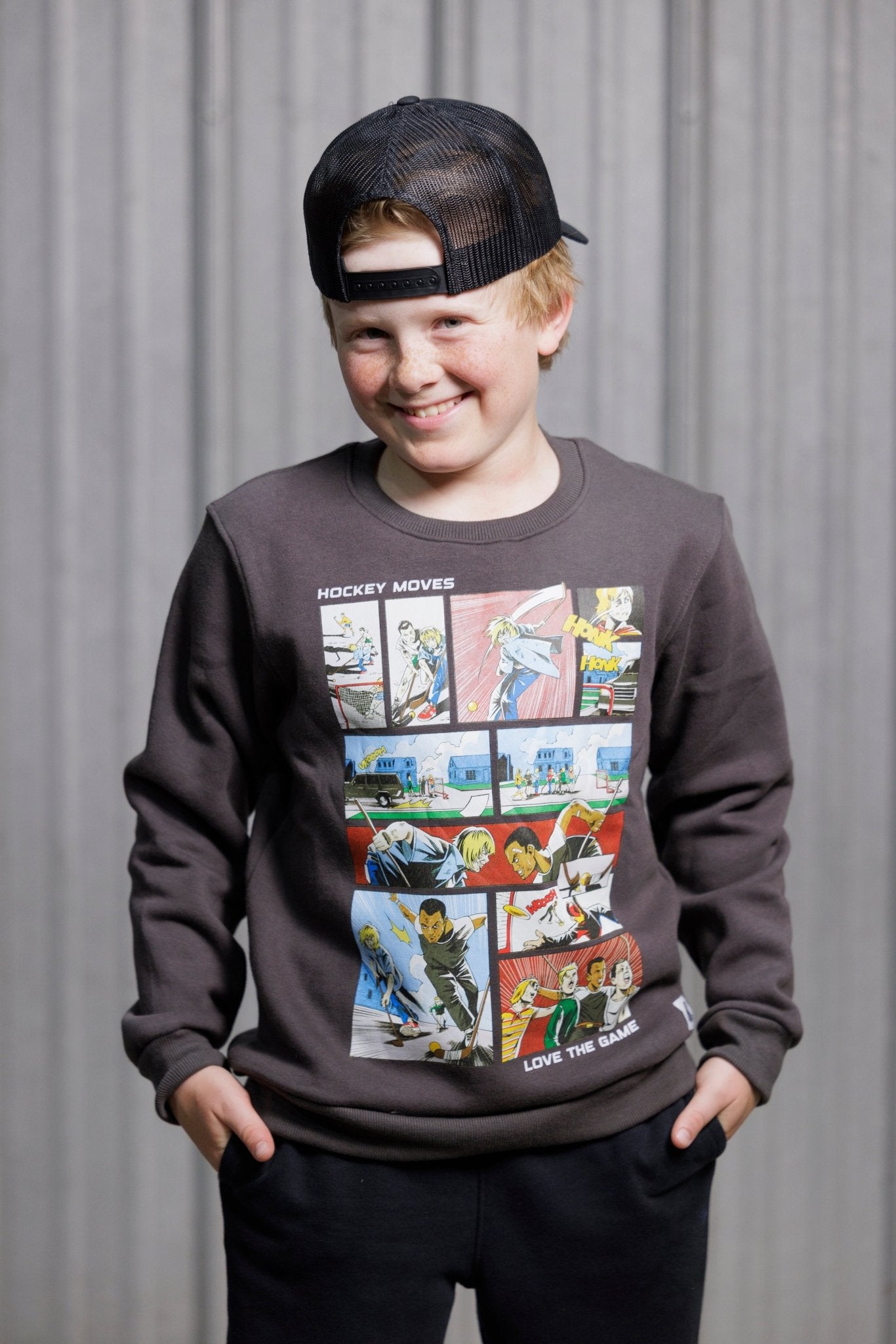 Boy's Street Hockey Long Sleeve | Love The Game | Hockey Moves - Hockey Moves
